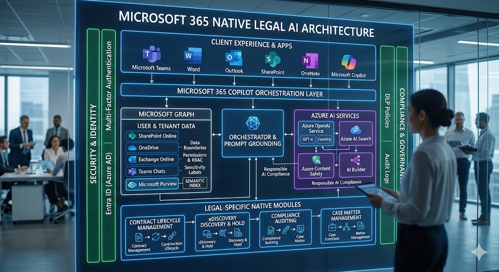 Matter-centric legal AI system tracking negotiations and legal workflows